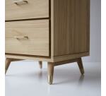 Chiffonnier Kort en teck massif