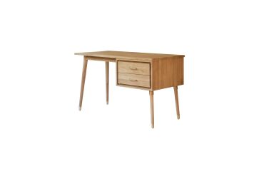 Bureau en bois de teck L 130 cm Kort