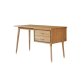 Bureau en bois de teck L 130 cm Kort