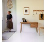 Bureau en bois de teck L 130 cm Kort