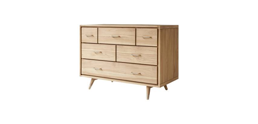 Commode en teck massif Kort