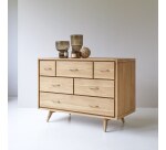 Commode en teck massif Kort