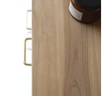 Commode en teck massif Kort