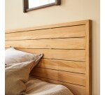 Tête de lit en bois de teck Minimalys H 95 x L 165 x P 3 cm