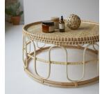 Table basse Samson en rotin