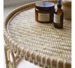 Table basse Samson en rotin