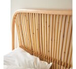 Tête de lit en tiges de rotin Colette H 111 x L 160 x P 3 cm