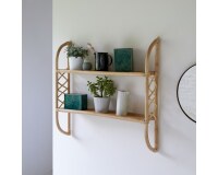 Etagère en tiges de rotin Marius