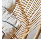 Canapé Leontie en rotin 2 places