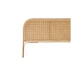 Tête de lit en tiges de rotin Josephine H 80 x L 160 x P 3 cm