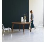 Table à manger Grasshopper en teck massif recyclé 8 personnes - intérieur et extérieur