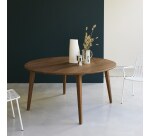 Table à manger Grasshopper en teck massif recyclé 8 personnes - intérieur et extérieur