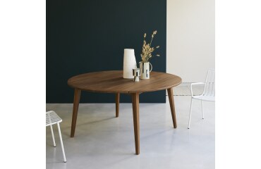 Table à manger Grasshopper en teck massif recyclé 8 personnes - intérieur et extérieur