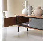 Meuble TV Temis en acacia L 160 cm