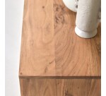 Meuble TV Temis en acacia L 160 cm