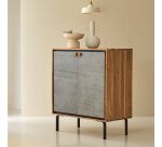 Bahut bar en acacia L 90 cm Temis