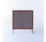 Bahut bar en acacia L 90 cm Temis