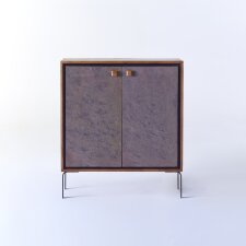 Bahut bar en acacia L 90 cm Temis