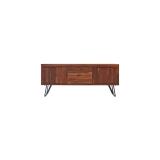 Meuble TV Bonnie en palissandre massif L 150 cm