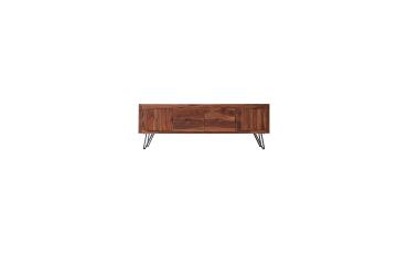 Meuble TV Bonnie en palissandre massif L 180 cm