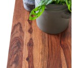 Meuble TV Bonnie en palissandre massif L 180 cm