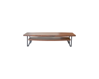 Table basse Bonnie en palissandre massif 110 x 60 cm