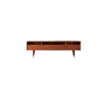 Meuble TV Magda 50's en acajou L 180 cm