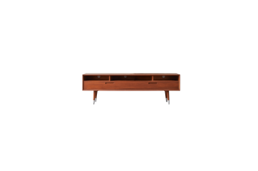 Meuble TV Magda 50's en acajou L 180 cm