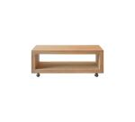 Table basse en bois de teck Anoa H 40 x L 110 x P 60 cm