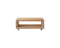 Table basse en bois de teck Anoa H 40 x L 110 x P 60 cm