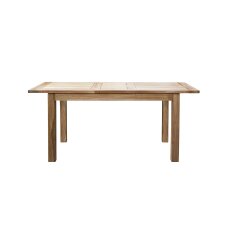 Table Cloé en teck massif, à rallonge L 140 x P 90 cm, 6 à 8 personnes