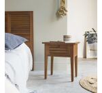 Chevet en acacia massif loggia