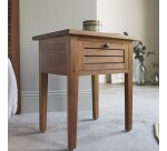 Chevet en acacia massif loggia