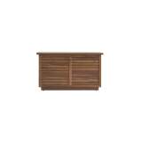 Coffre Loggia en acacia massif