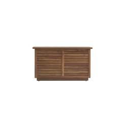 Coffre Loggia en acacia massif