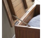 Coffre Loggia en acacia massif