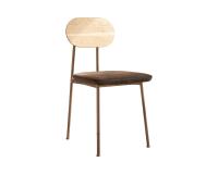 Chaise Yutapi brown en chêne