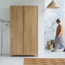 Armoire en teck massif greta