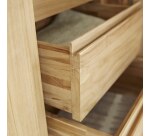 Armoire en teck massif Greta