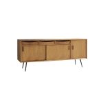 Buffet en acajou massif Simen H 72 x L 170 x P 46 cm