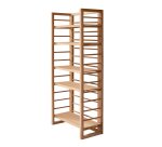 Bibliothèque haute en teck massif sera