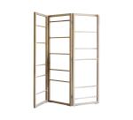 Paravent  Anton en teck massif