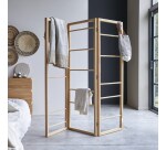 Paravent  Anton en teck massif