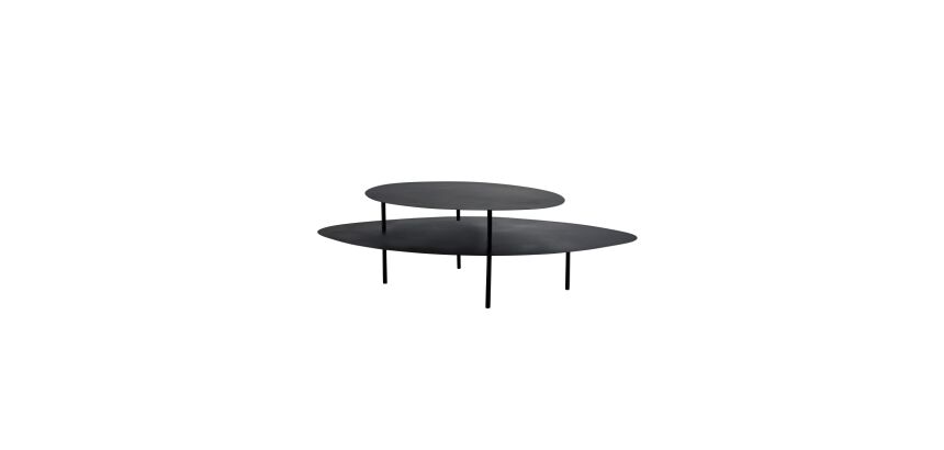 Table basse Judith en métal 120 x 70 cm