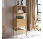 Colonne en teck massif arty