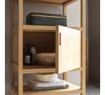 Colonne en teck massif arty