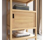 Colonne en teck massif arty