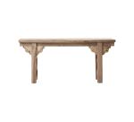 Console basse en teck massif recycle adonis