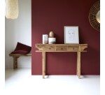 Console Junie en teck massif recyclé