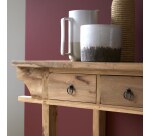 Console Junie en teck massif recyclé